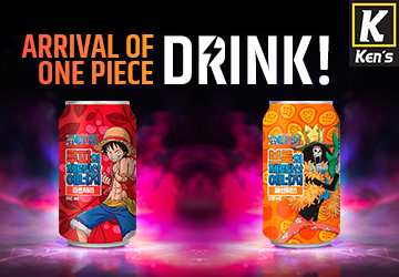 Arrival of One piece drink!