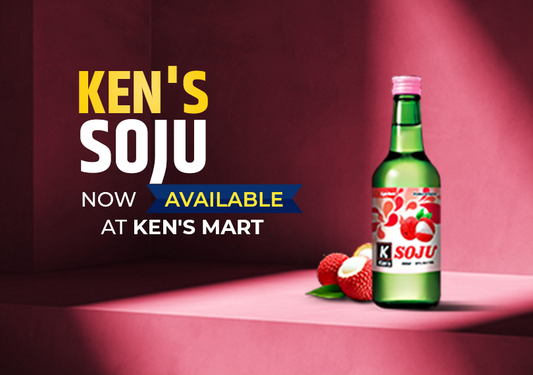 Introducing Ken's Soju Lychee - A Taste of Luxury in Every Sip