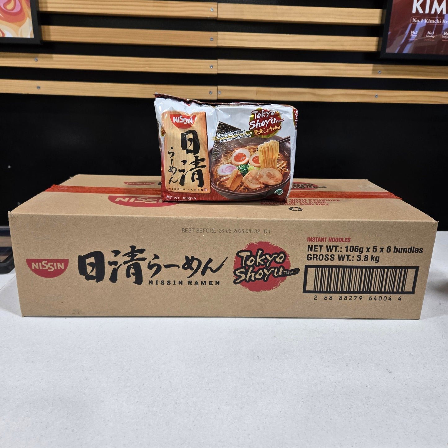 Nissin Tokyo Shoyu Noodles 106g x 30pk (1box)