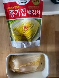 Jongga White Cabbage Kimchi 500g x 2pk (1kg)