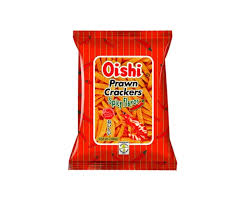 Oishi Prawn Crackers Spicy 90g