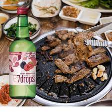 7Drops Soju Raspberry 12% 360ml