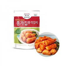 Jongga Whole Radish Kimchi 500g x 2pk (1kg)