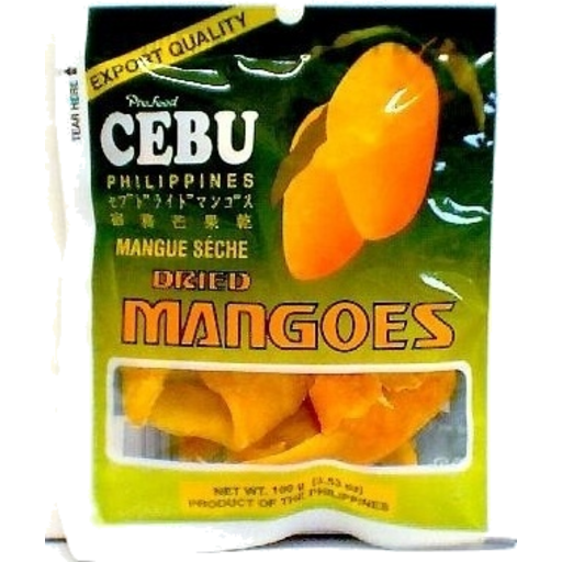 Cebu Dried Mangoes 100g