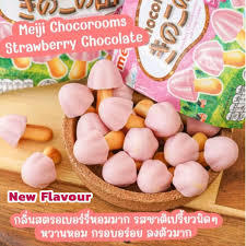Meiji Chocorooms Strawberry 36g