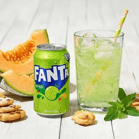 Fanta Melon Flavor Soda 350ml