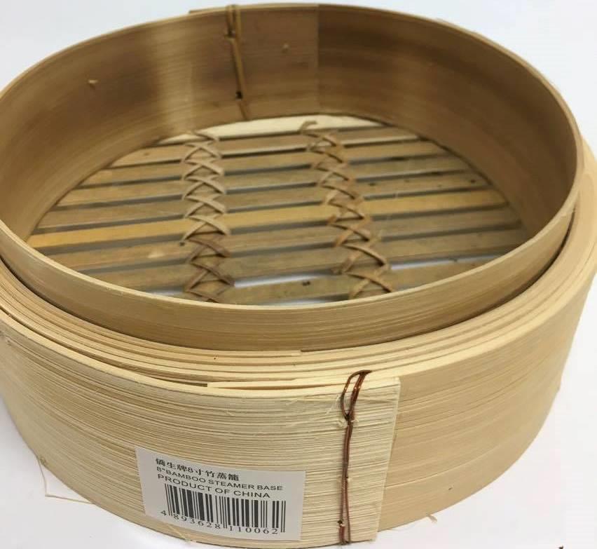 Bamboo Steamer Base 9inch 1pk