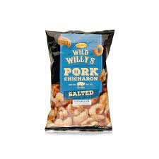 Leslie Wild Willy's Pork Chicharon Salted 90g