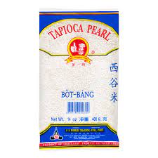 No.1 Tapioca Pearl White Small 400g