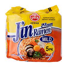 Ottogi Jin Ramen Mild 120g x 5pk