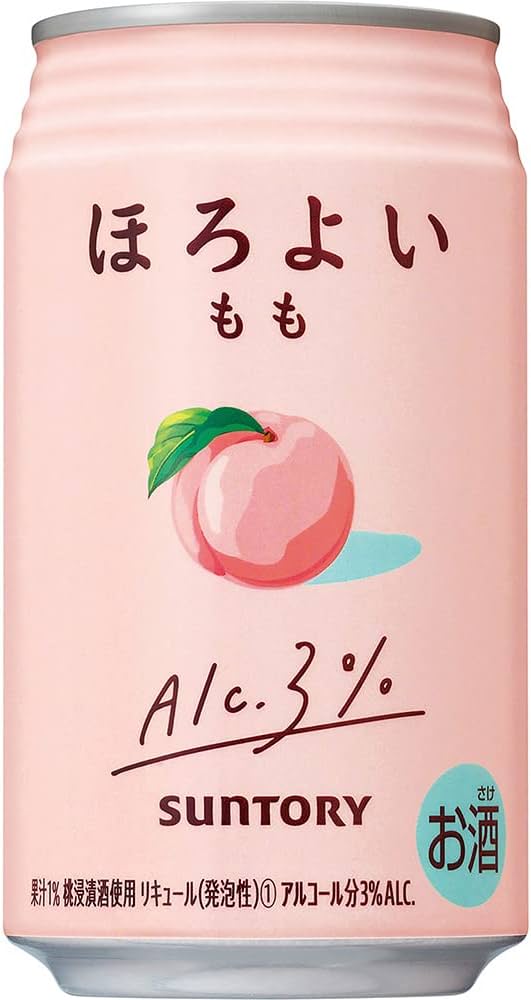 Suntory 3% Chu Hi Peach 350ml