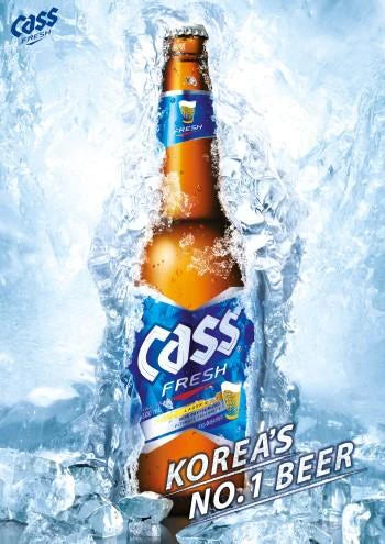 Cass 4.5% Beer Bottle Original 330ml