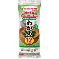 Marukome Instant Miso Soup Seaweed 12pk