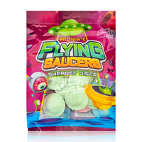 Wilhew's Flying Saucers Sherbet Discs 50g