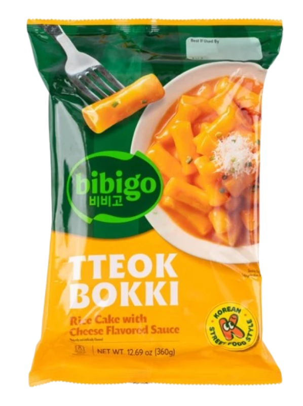 CJ Bibigo Tteokbokki Cheese Rice Cake 360g