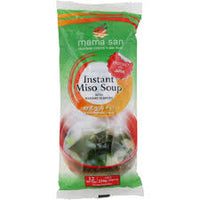 Mama San Instant Miso Soup Seaweed 12pk