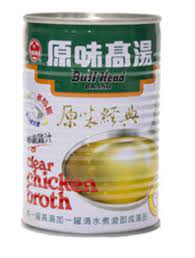 Bull Head Brand Clear Chicken Broth 411ml