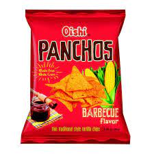 Oishi Panchos Tortilla Chips Barbecue 85g