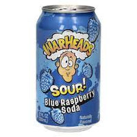 War Heads Sour Blue Raspberry Soda 355ml