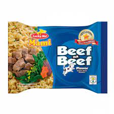 Lucky Me Beef Na Beef 55g x 10pk