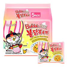 Samyang Buldak Cream Carbonara Ramen 140g x 5pk