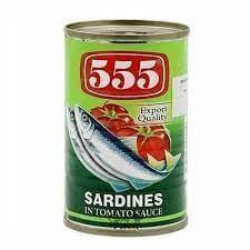 555 Sardines Regular 155g