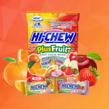 Hi Chew Plus Fruit Soft Candy 70g
