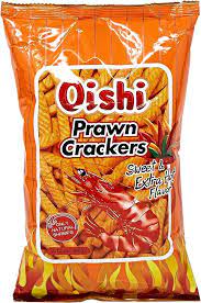 Oishi Prawn Crackers Extra Spicy & Sweet 60g
