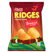 Oishi Ridges Barbeque 60g