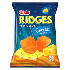 Oishi Ridges Cheese 60g