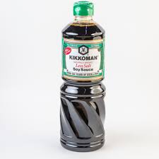 Kikkoman Less Salt Soy Sauce 1L