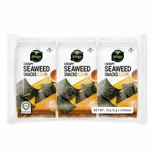 CJ Bibigo Crispy Seaweed Sesame 5g x 36pk (1box)
