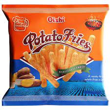 Oishi Potato Fries Barbeque 50g