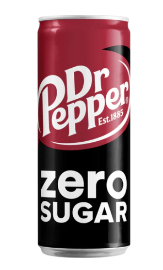 Dr Pepper Zero Sugar 330ml