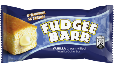 Fudgee Barr Vanilla 390g