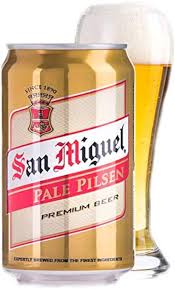 San Miguel Pale Pilsen Original Gold Can 330ml