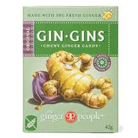 Ginger People Original Chewy Ginger Travel Pack 42g x 12pk (1box)