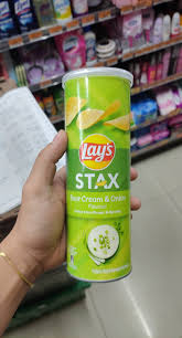 Lays Stax Sour Cream & Onion 105g