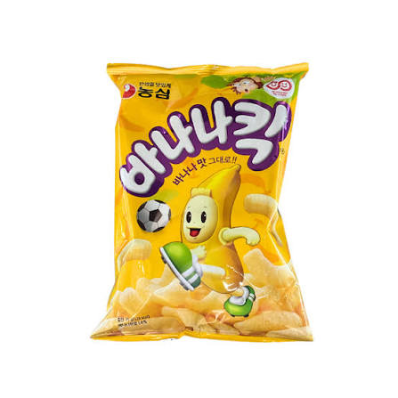 Nongshim Big Banana Kick Snack 75g
