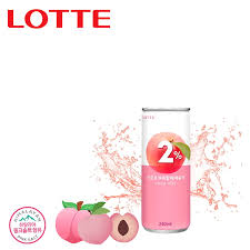 Lotte 2% Peach 240ml