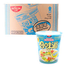 Nissin Cup Seafood 74g x 12pk (1box)