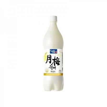 Seoul Wolmae Makgeolli Traditional Korean Rice Wine 6% 750ml