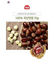 Sajo Haepyo Domestic Seasoning Chestnut 70g