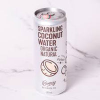 Bonsoy Sparkling Coconut Water Natural 320ml x 12pk (1box)