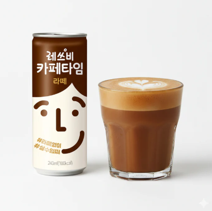 Lotte Cafe Time Latte 240ml