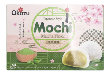 Okazu Mochi Green Tea 210g