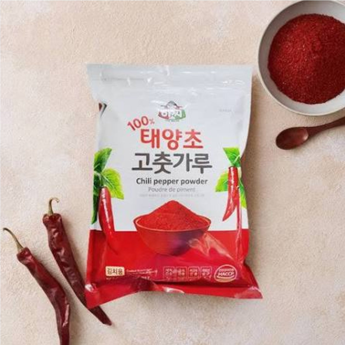 Assi Gochugaru Red Pepper Powder for Kimchi 454g