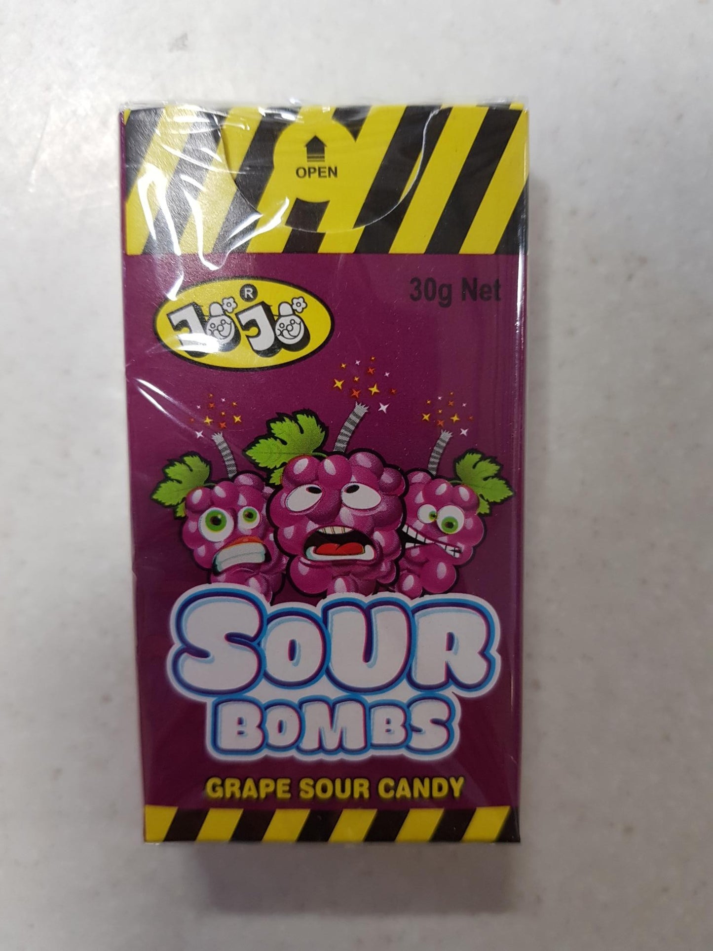 Jojo Sour Bombs Grape 30g