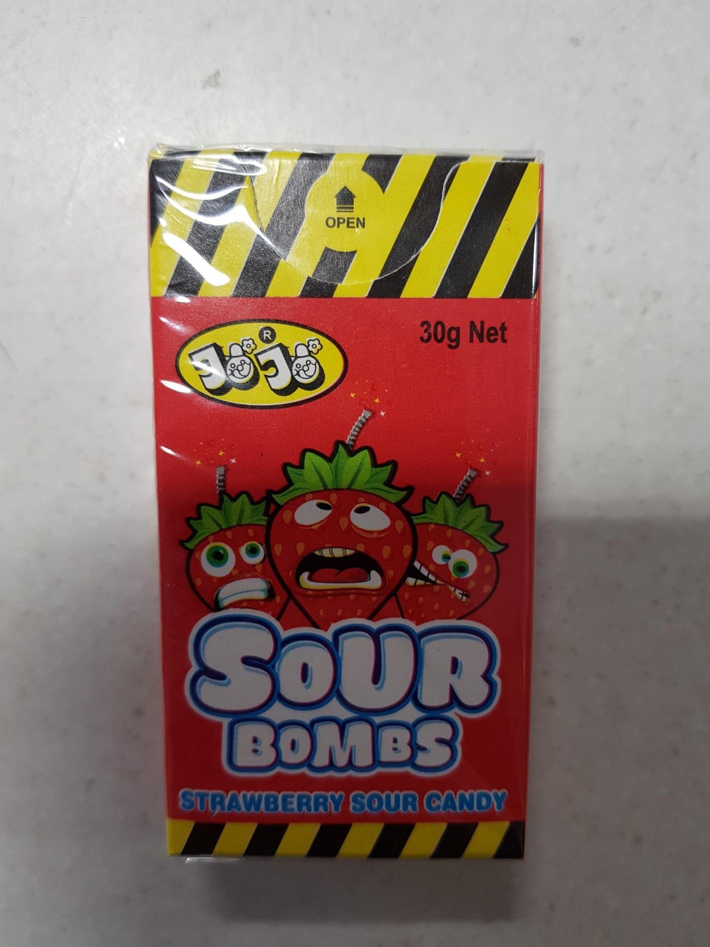 Jojo Sour Bombs Strawberry 30g