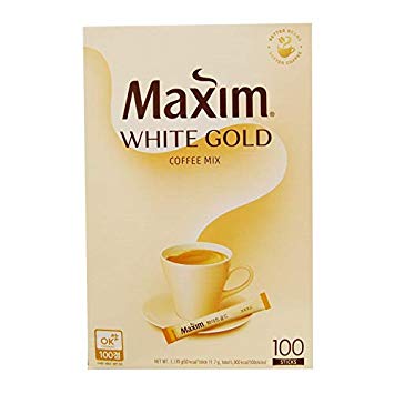 Dongsuh Maxim Coffee Mix White Gold 100pk